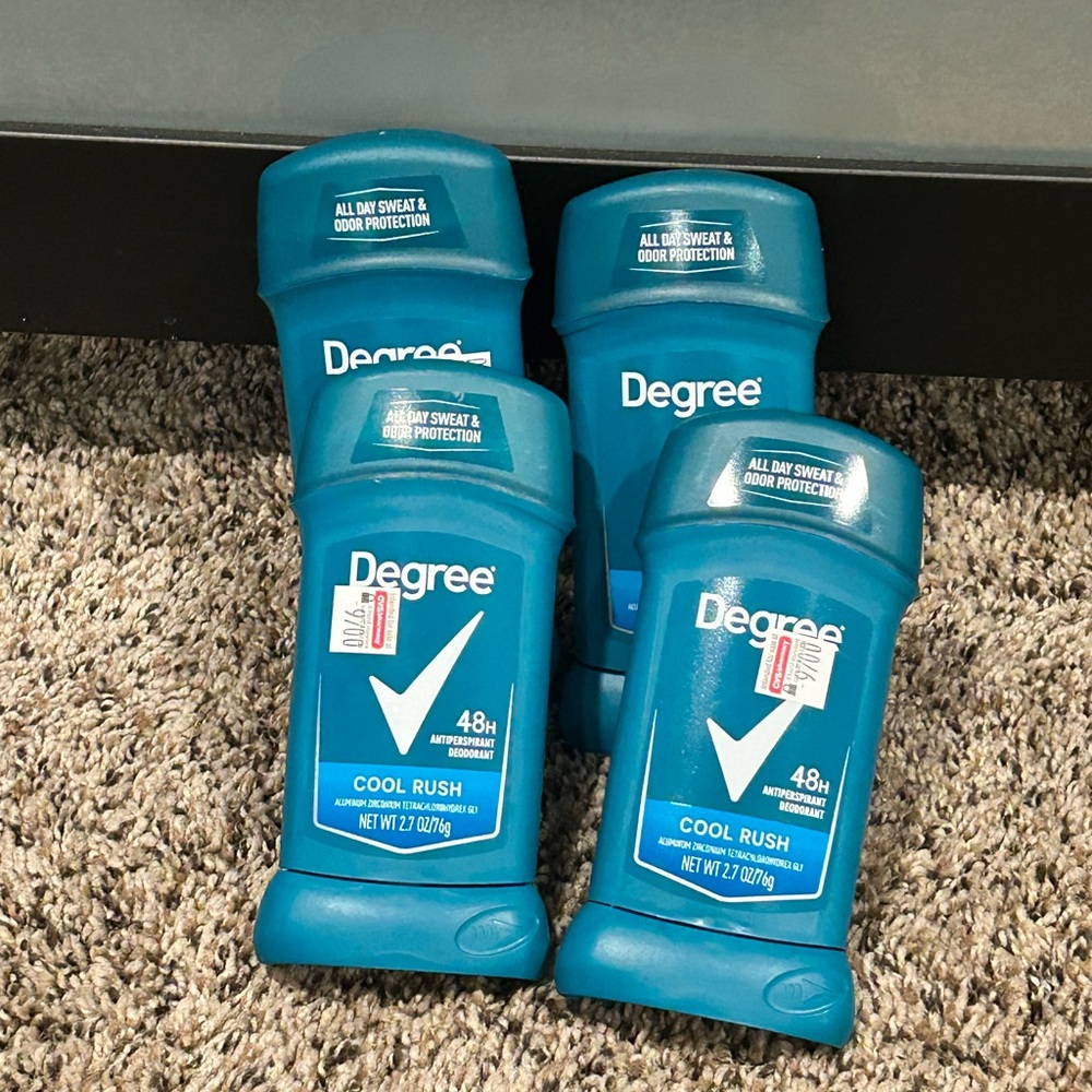 Degree Cool Rush Antiperspirant Deodorant for Men - Blue